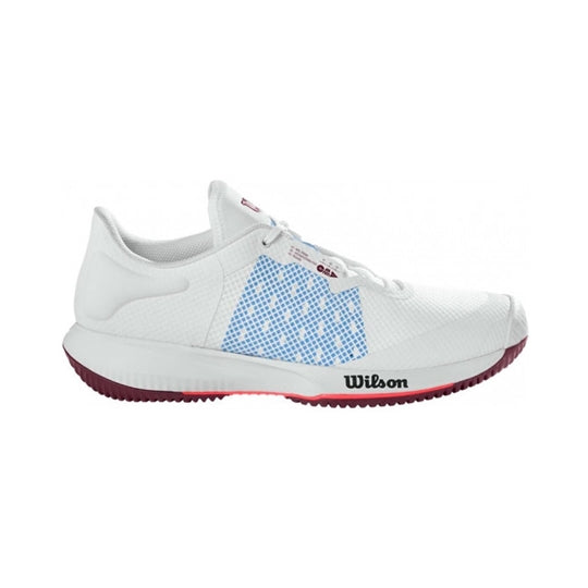 Wilson Kaos Swift Women White/Chambrey Blue/Fig Tennis/Padel