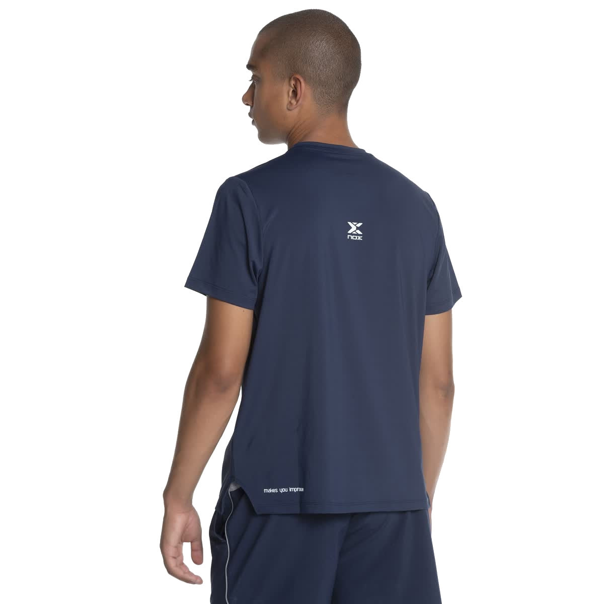 Nox Team Regular Men's Sports T-shirt Navy Blue