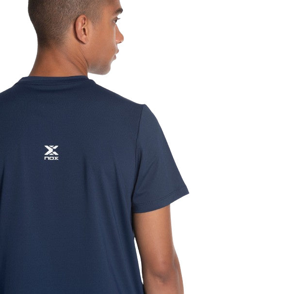 Nox Team Regular Men's Sports T-shirt Navy Blue