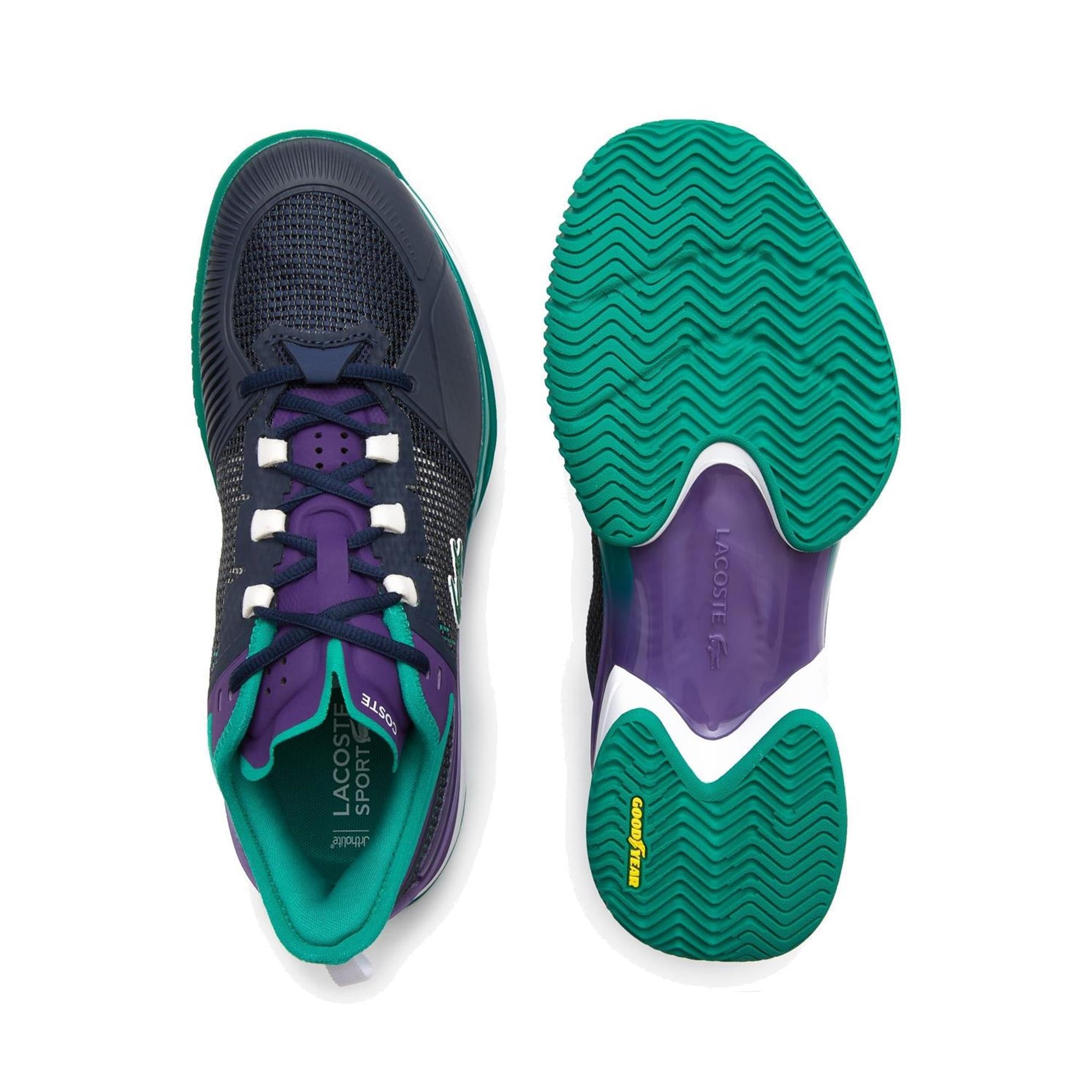 Lacoste AG-LT21 Ultra Textile Tennis/Padel Men Black/Green/Purple