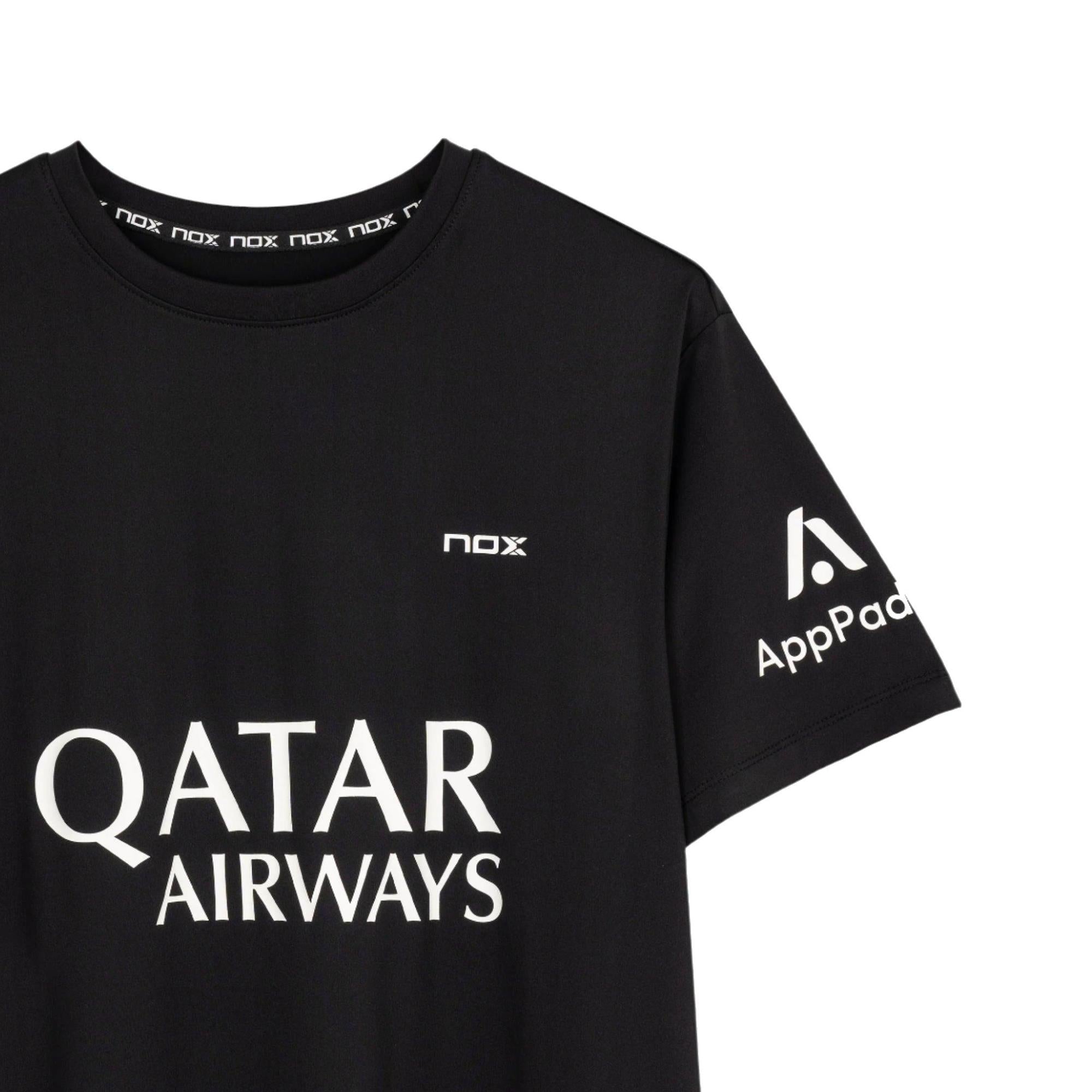 Nox Agustín Tapia Official Sponsors Tee Black 2025