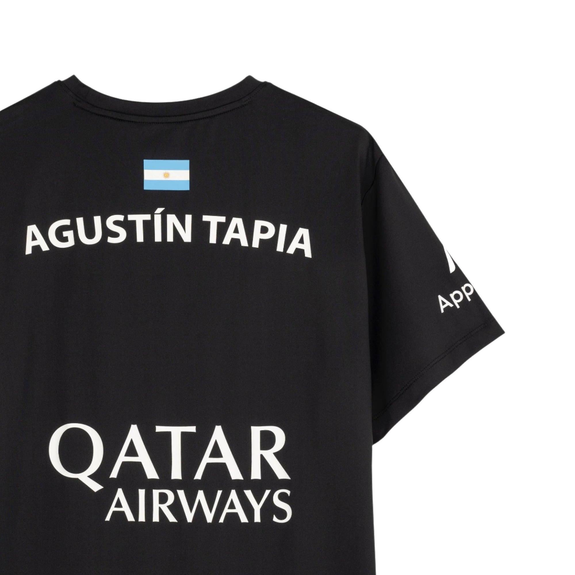 Nox Agustín Tapia Official Sponsors Tee Black 2025