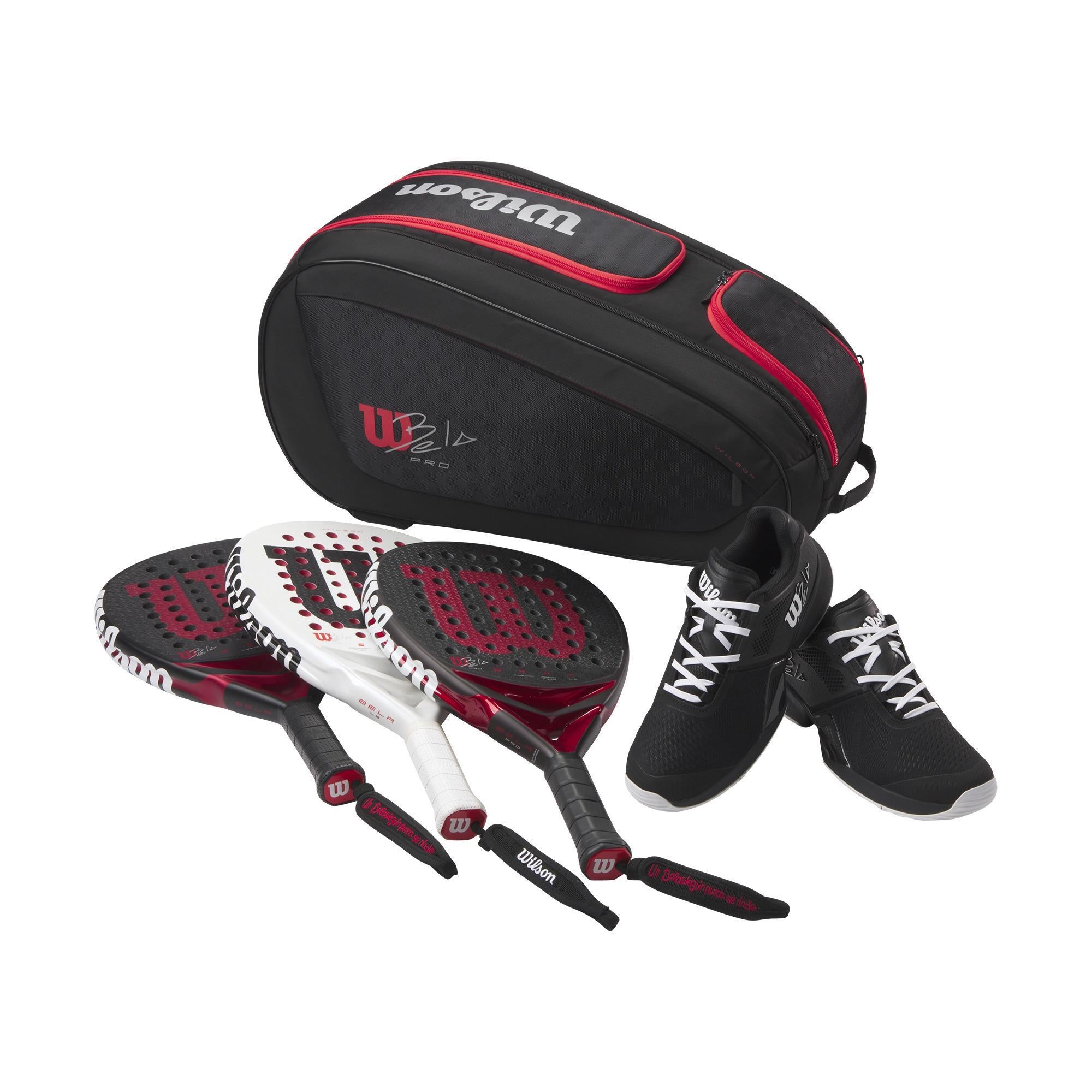 Wilson Bela V3 Super Tour Racket Bag Black/Red
