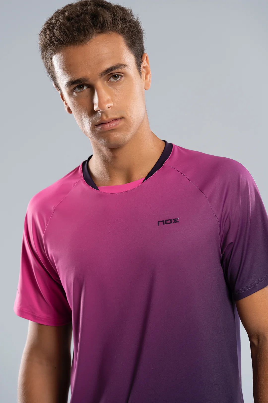 Nox T-shirt Men Pro Blackberry Rose Degraded