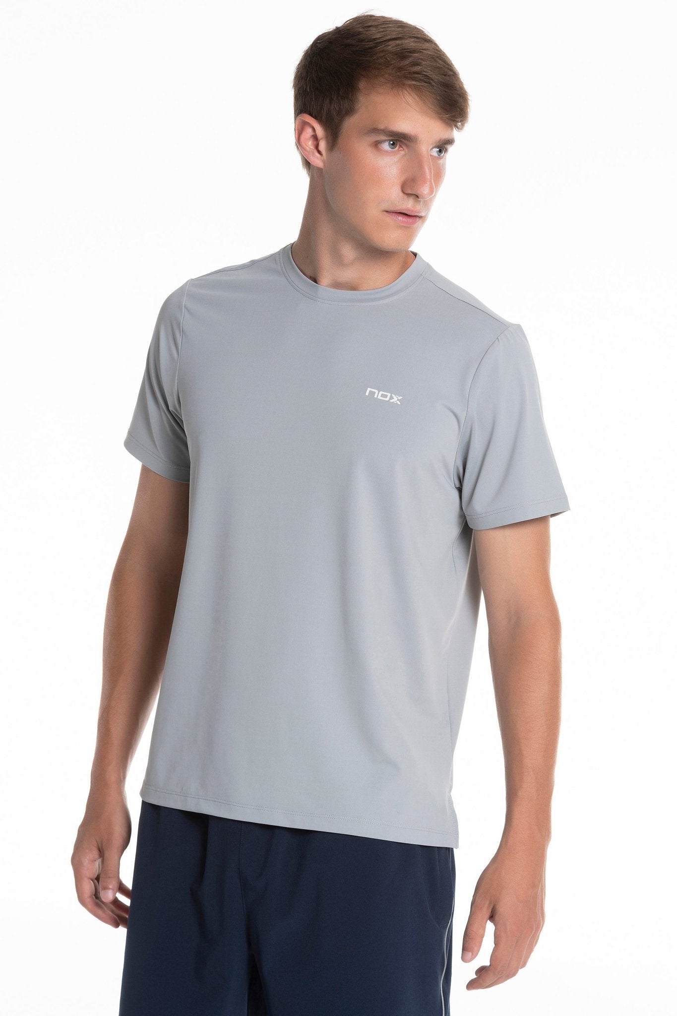 Camiseta deportiva hombre TEAM REGULAR gris - NOXcamisetaCamisetas
