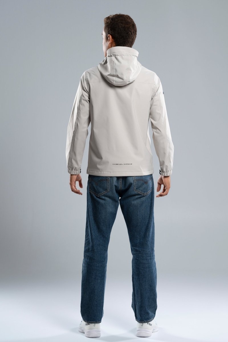 SOFTSHELL HOMBRE TEAM PALE GREY - NOXSoftshells