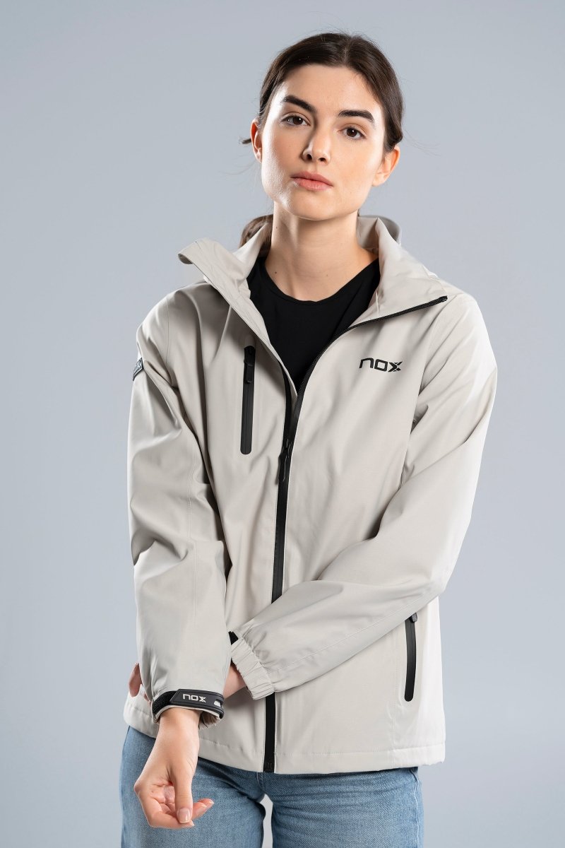 SOFTSHELL MUJER TEAM PALE GREY - NOXSoftshells