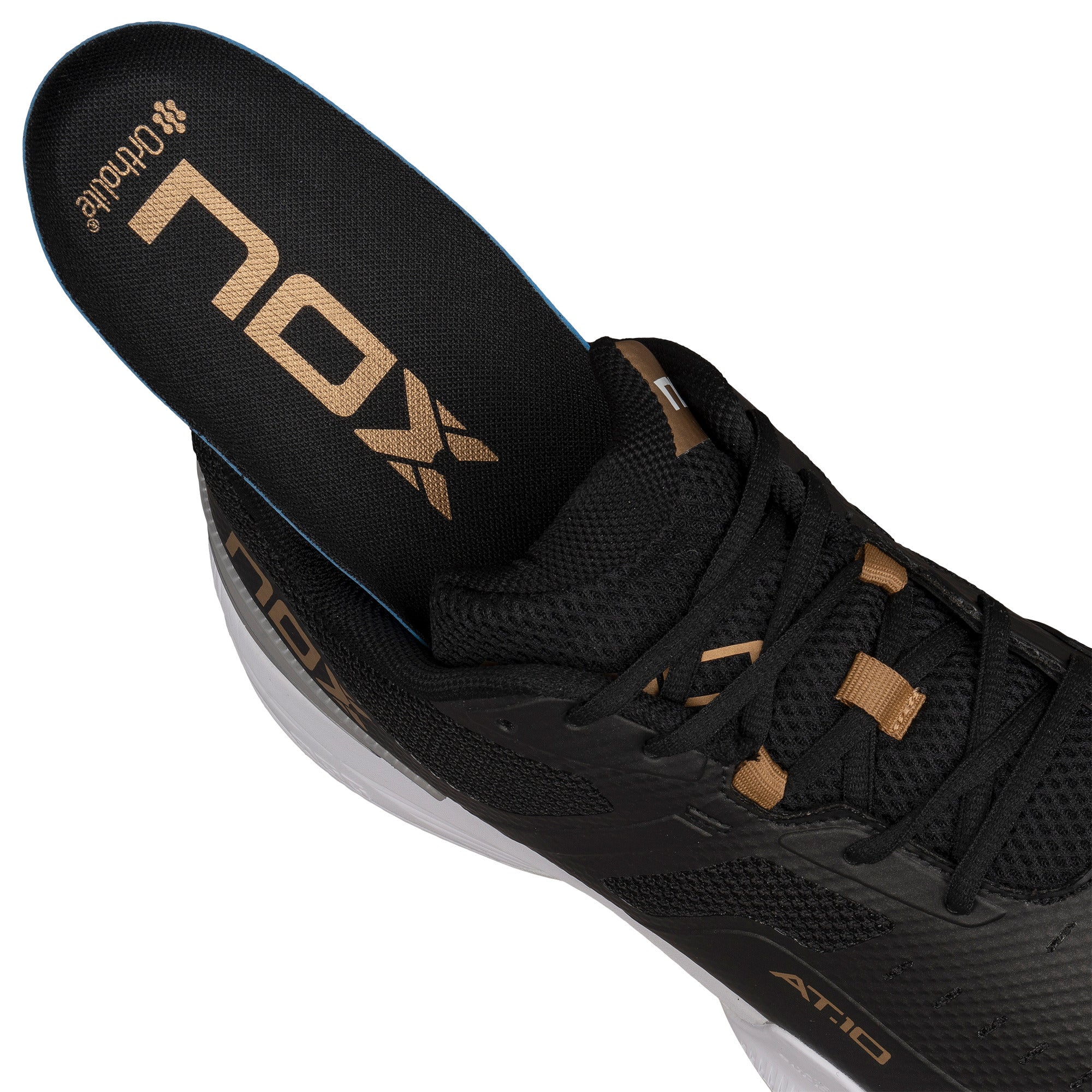 Zapatillas de pádel Nox AT10 PRO Negro/Oro - NOX2024Zapatillas