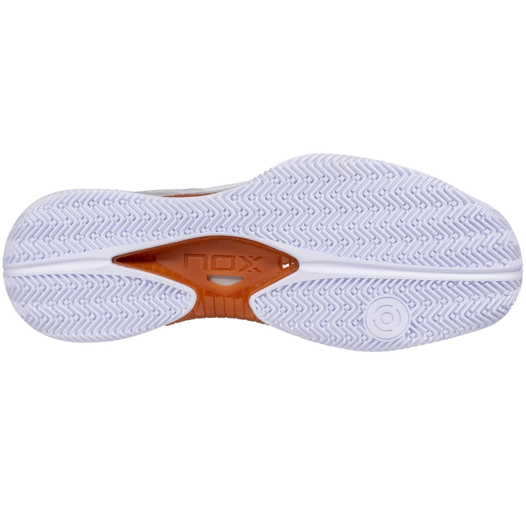 Zapatillas de Pádel Nox NERBO Blanco/Coral - NOX2023Zapatillas