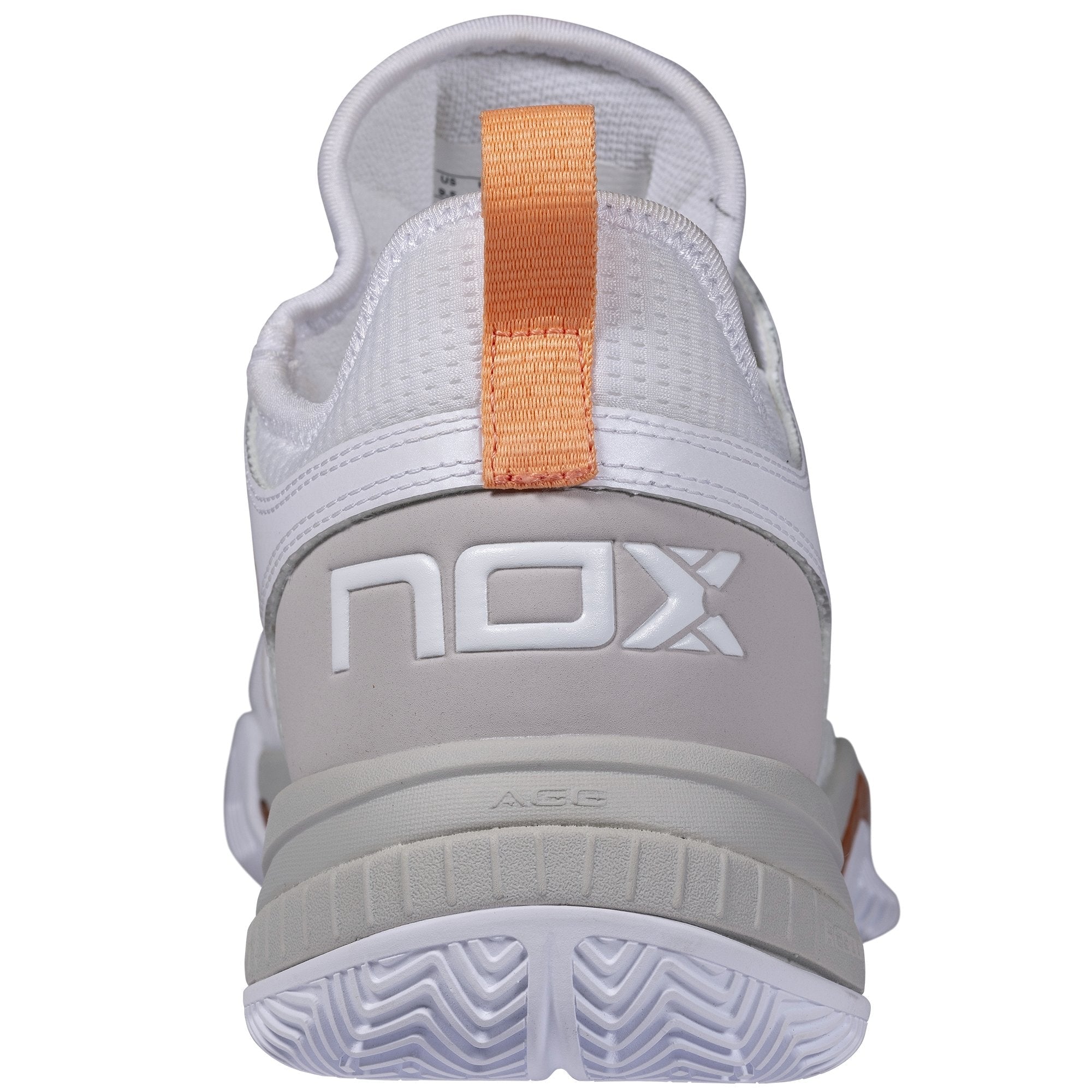 Zapatillas de Pádel Nox NERBO Blanco/Coral - NOX2023Zapatillas
