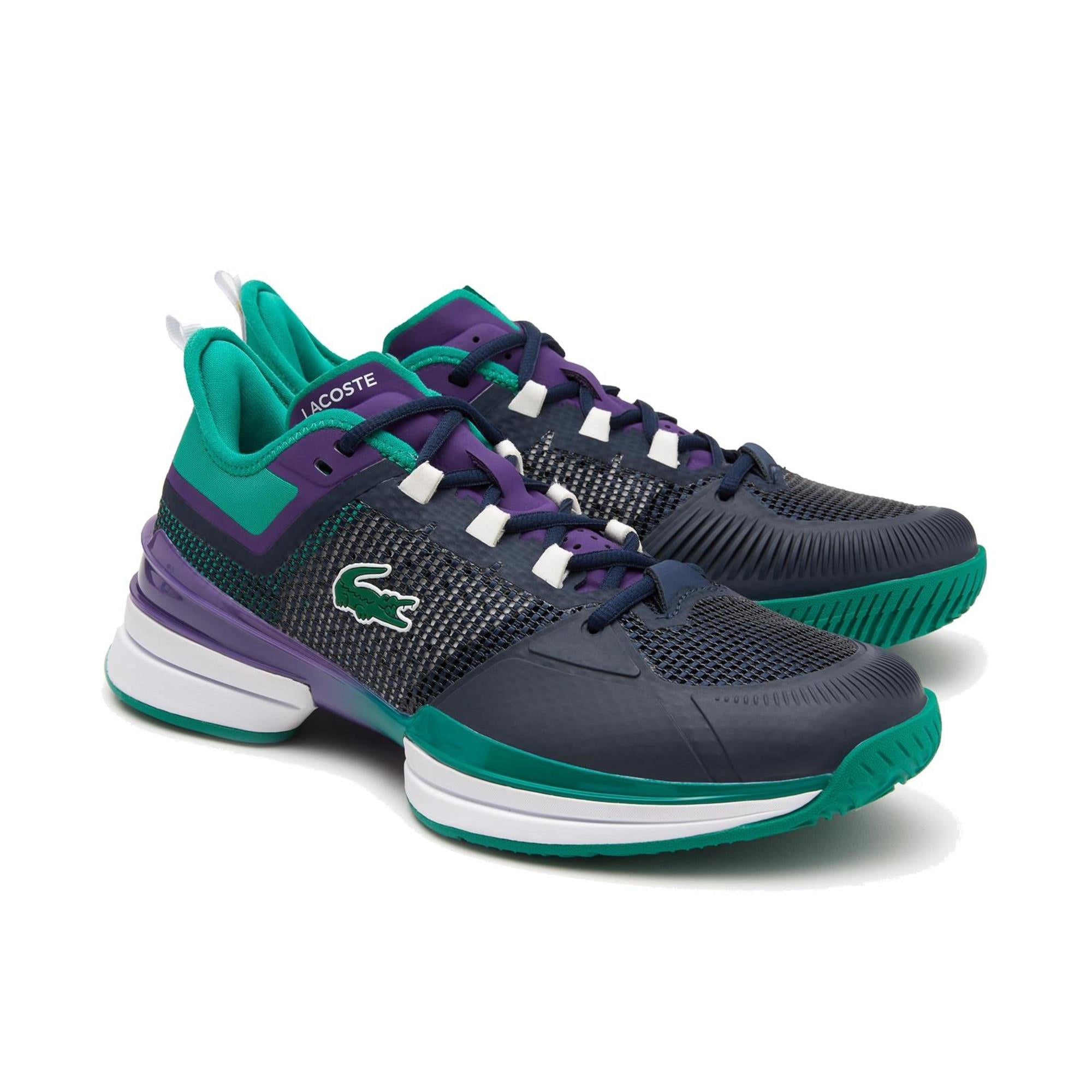 Lacoste AG-LT21 Ultra Textile Tennis/Padel Men Black/Green/Purple