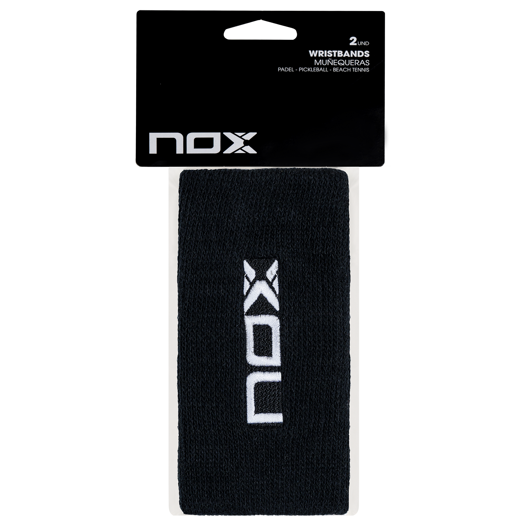 Nox långa sportarmband Svart/Vit