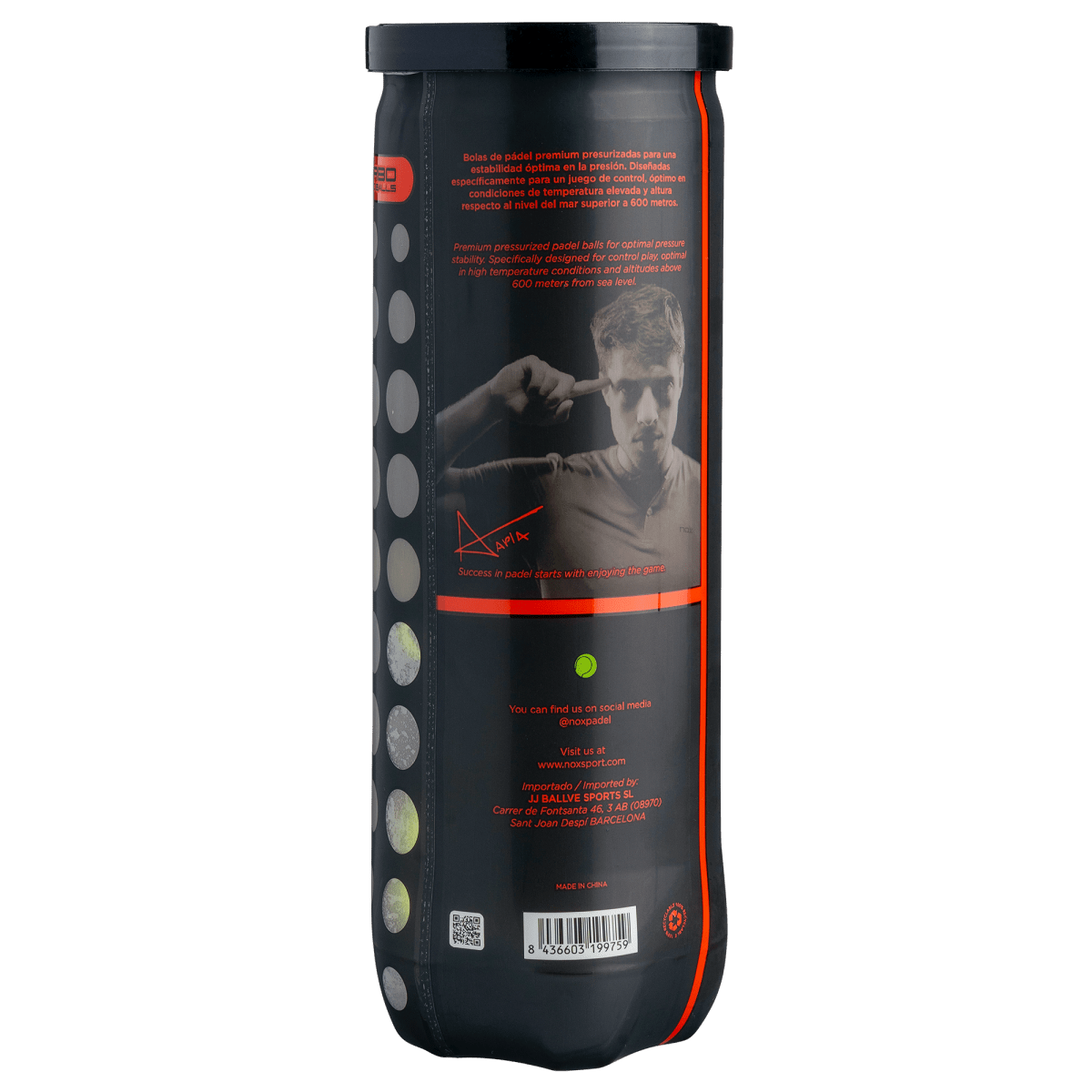 Bote bolas NERBO 3 unidades - NOXbolasBolas