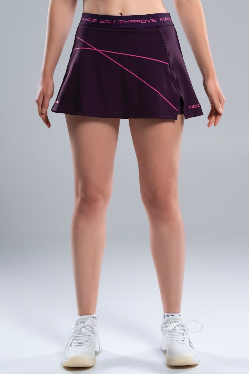 Falda Mujer PRO Deep Purple - NOXfw25Faldas
