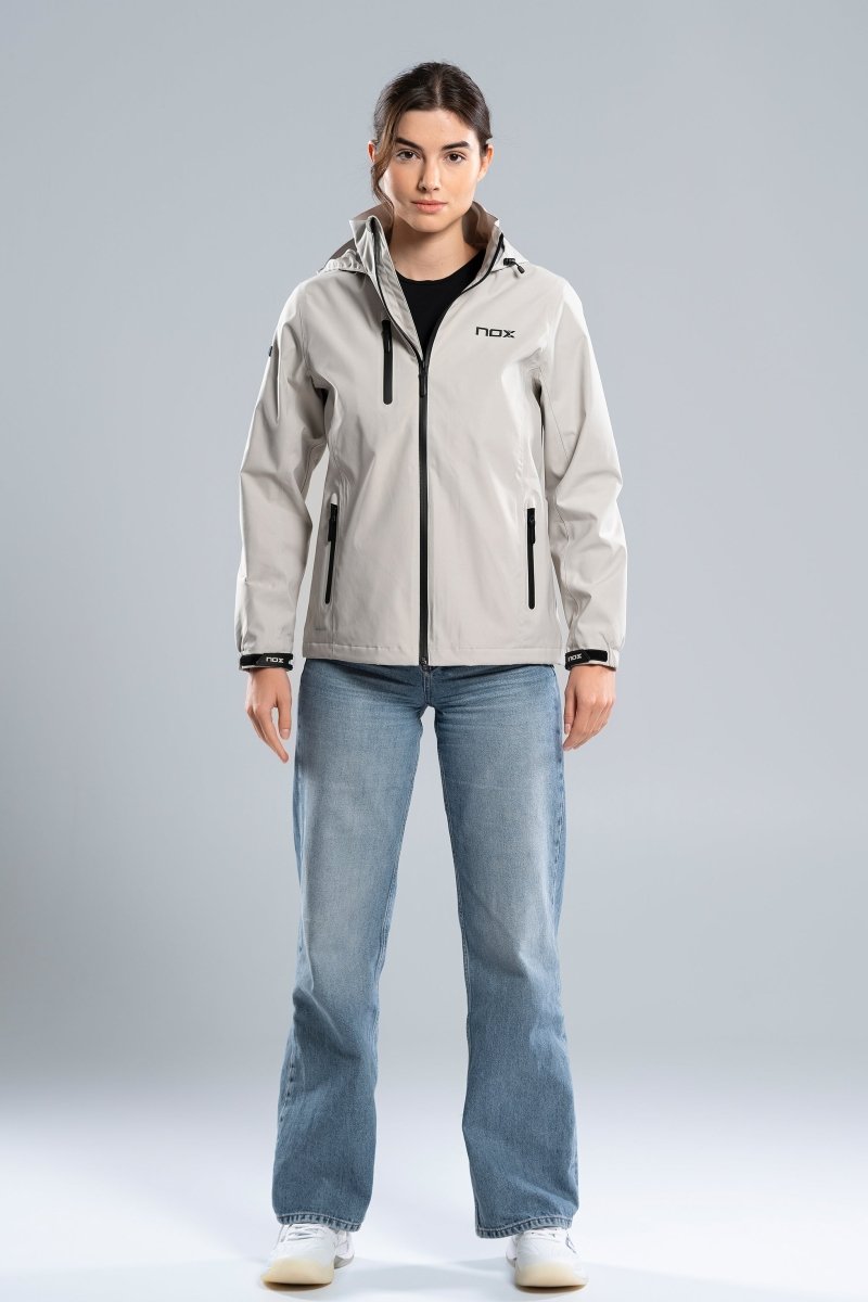 SOFTSHELL MUJER TEAM PALE GREY - NOXSoftshells
