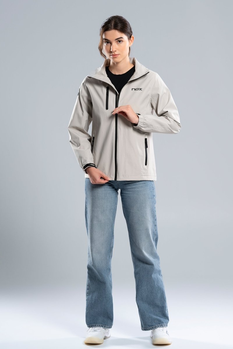 SOFTSHELL MUJER TEAM PALE GREY - NOXSoftshells