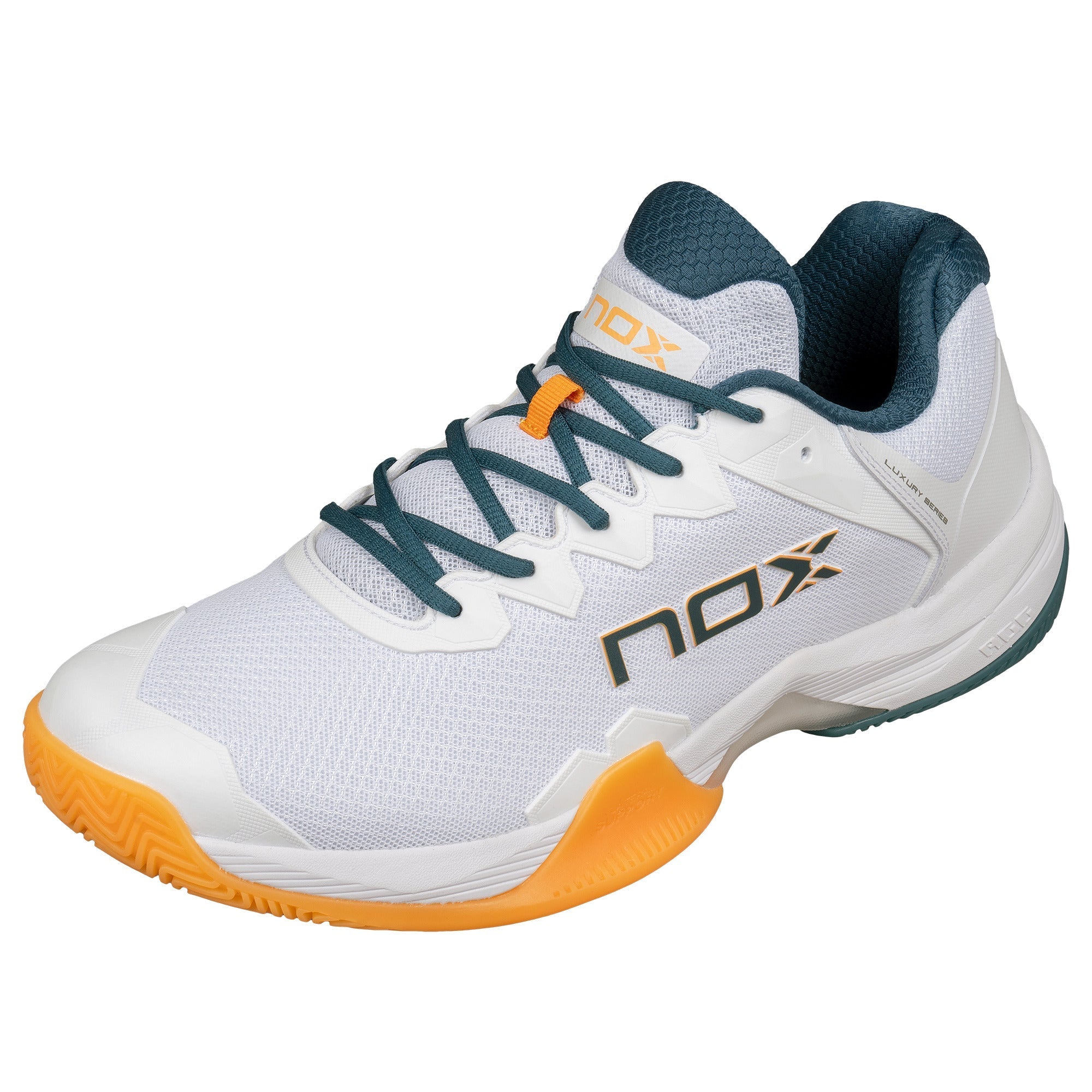 Zapatillas de pádel Nox ML10 HEXA Blanco/Albaricoque - NOX2024Zapatillas