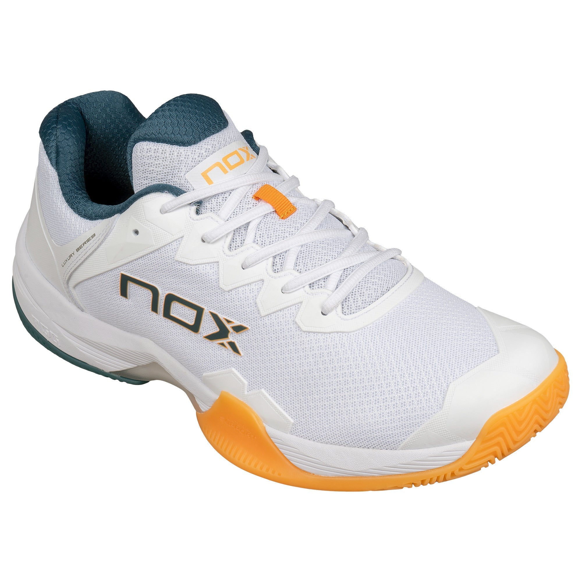 Zapatillas de pádel Nox ML10 HEXA Blanco/Albaricoque - NOX2024Zapatillas