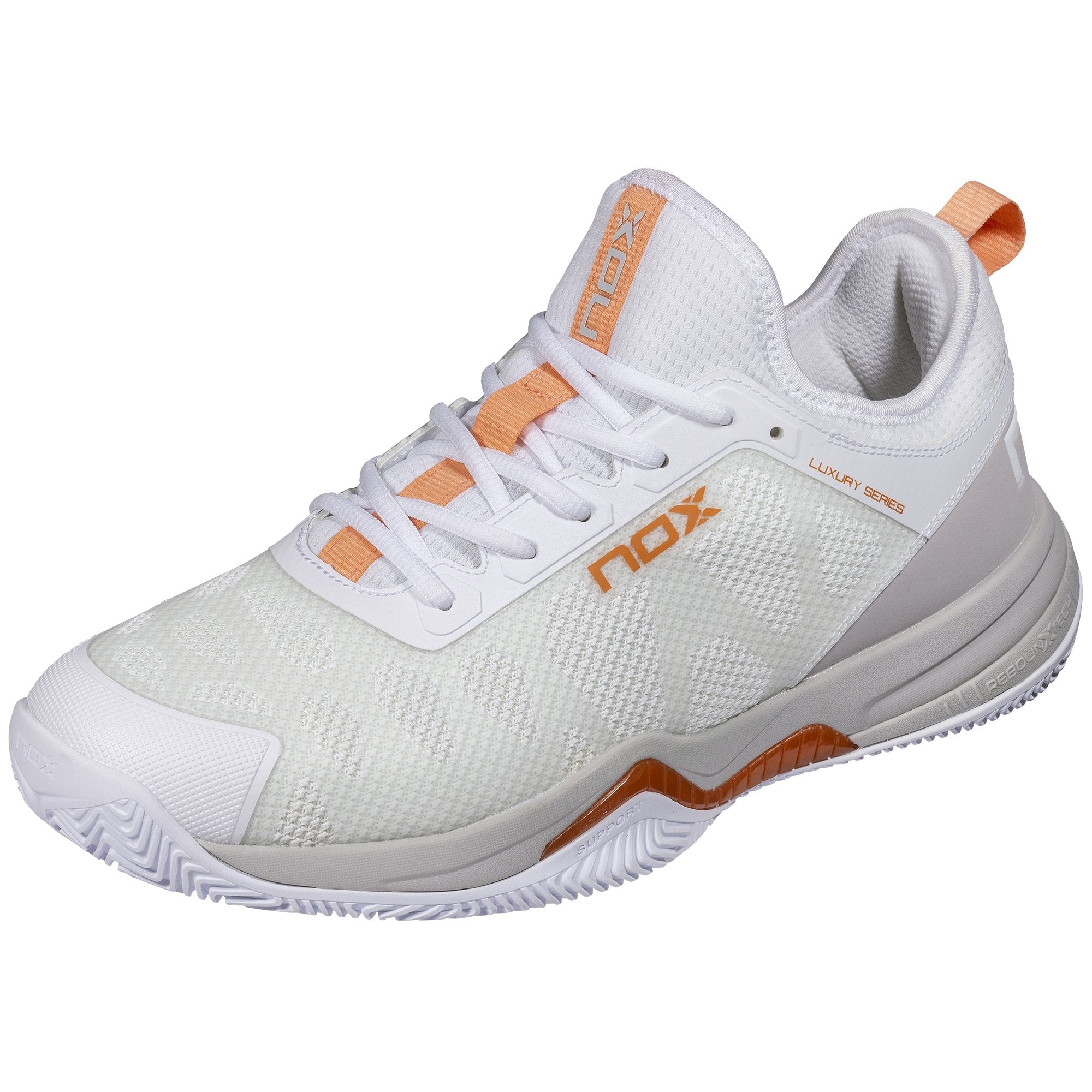 Zapatillas de Pádel Nox NERBO Blanco/Coral - NOX2023Zapatillas